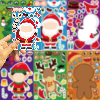 Kerst Sticker Set (8 Vellen)