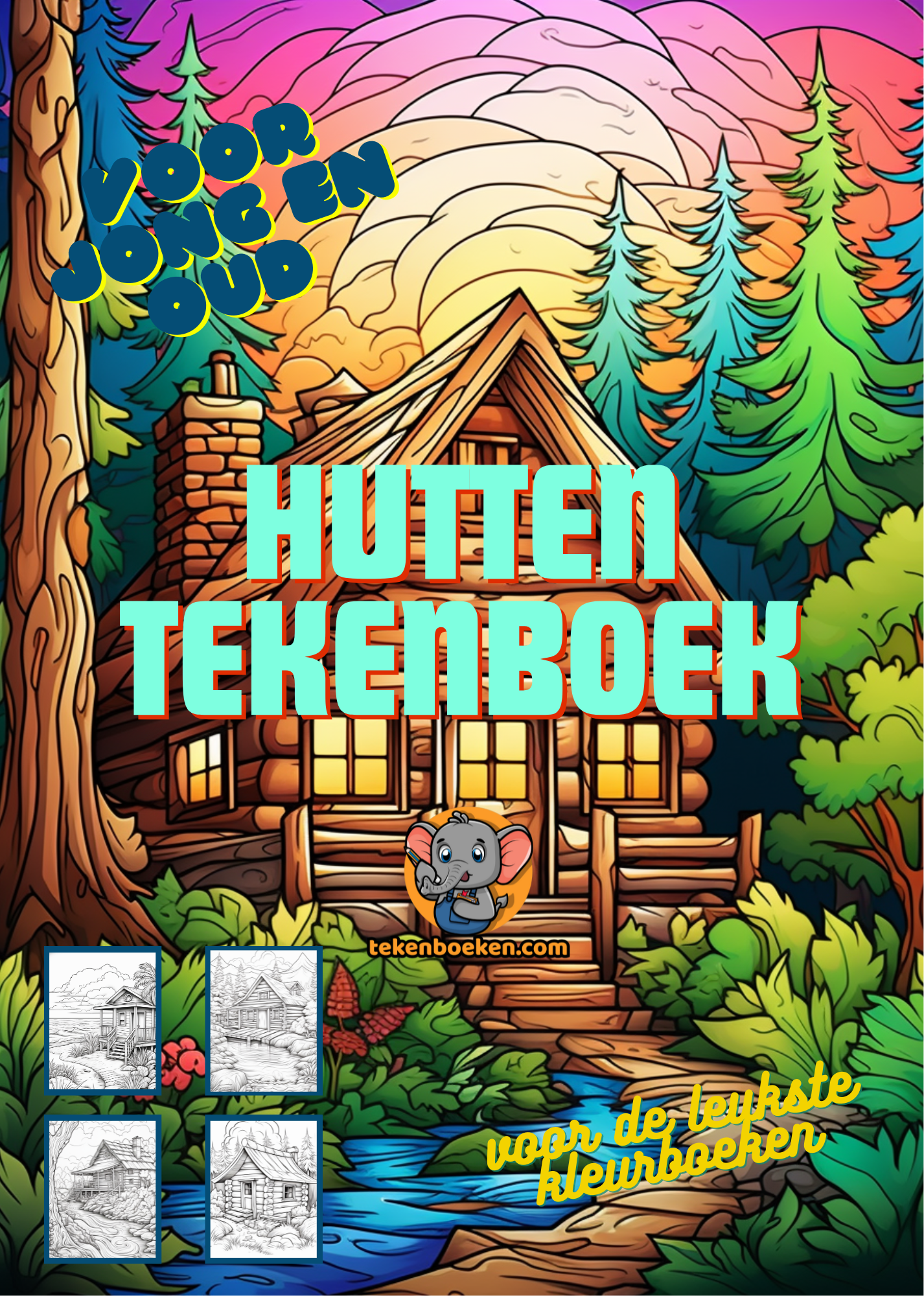 Hutten tekenboek