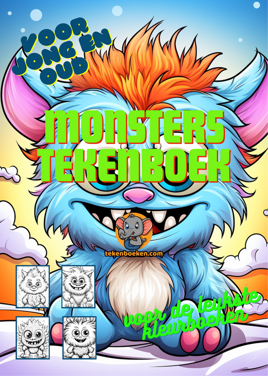 Monster tekenboek